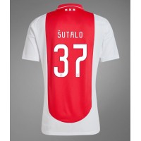 Maglia Calcio Ajax Josip Sutalo #37 Prima Divisa 2024-25 Manica Corta